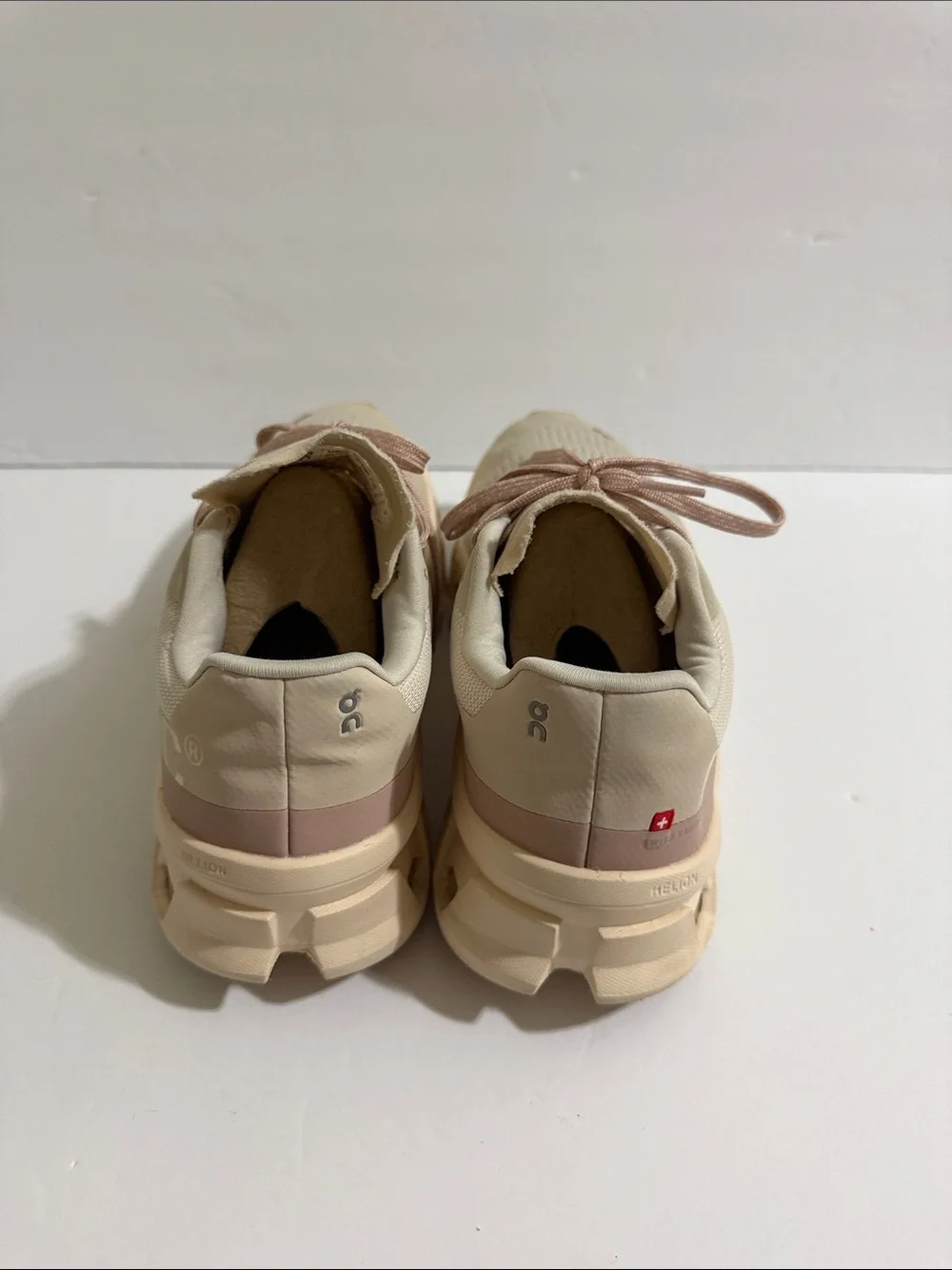 CloudMonster Women's Running Shoes in Sand and Blush